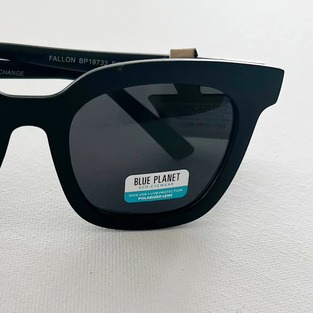 Blue Planet Fallon Polarized Sunglasses in Onyx New